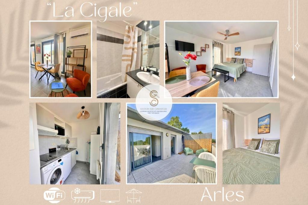 La Cigale Arles Centre - Wi-Fi, Air Conditioning & Terrace - 1