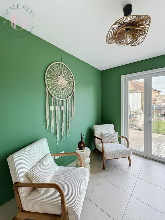 La Maison Colore - 3 CH - Jardin Parking & Wifi - 4