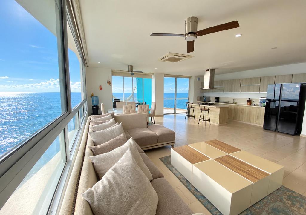 Espectacular apto Fontaine Bleu, vista al mar, 3 habitaciones y aire acondicionado - 4