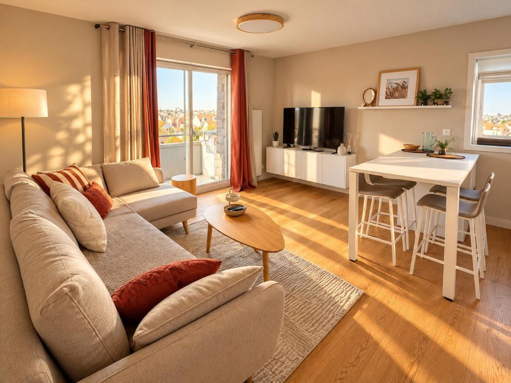 ABACA - Escapade lumineuse avec aperçu mer et parking privé - 1