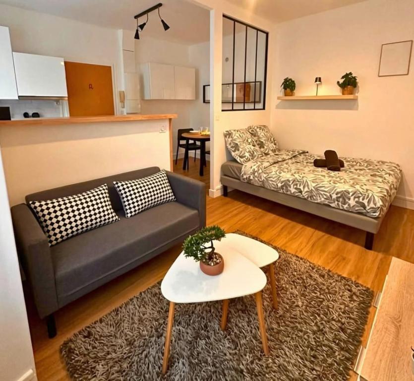Studio, centre-ville - 1