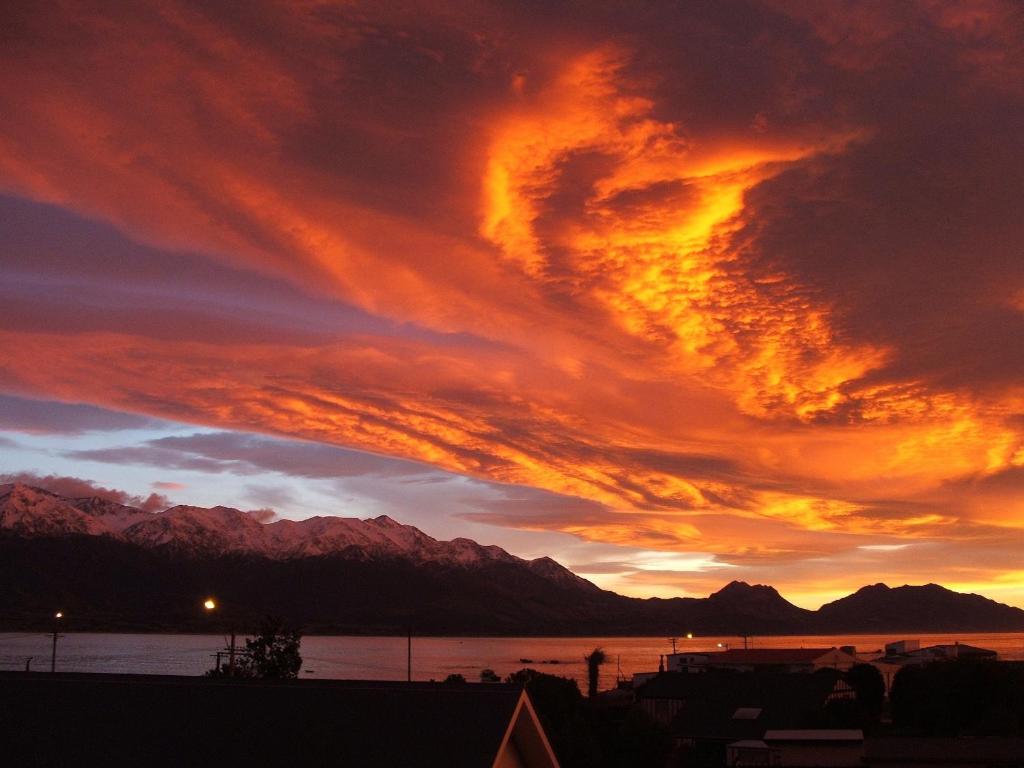 View, Admiral Court Motel in Kaikoura