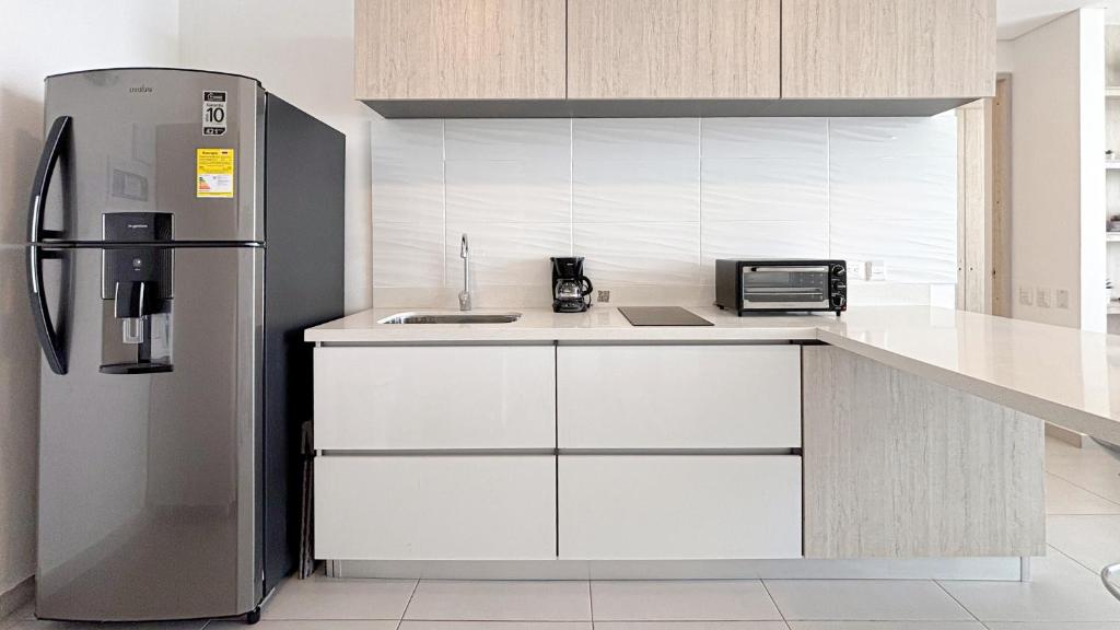 Apto Deluxe , 2 habitaciones, 83m2 , frente al mar , Santa Marta - 5