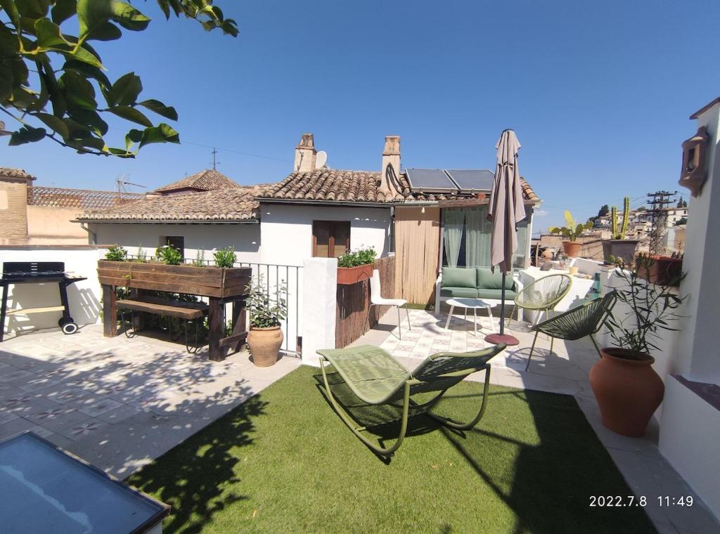 House with terrace Granada center - Alhambra views - 2