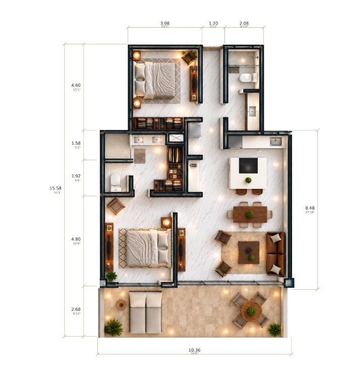 Ocean View Condo in Pedregal - 4