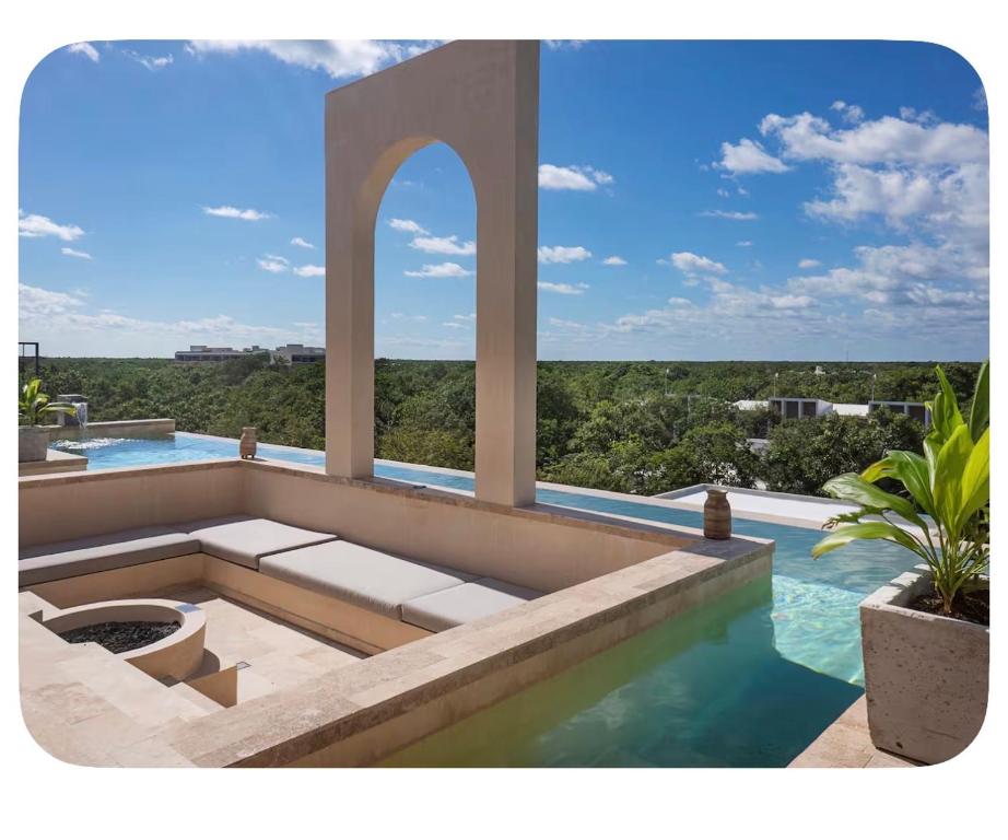Tulum Jungle Penthouse with Private Rooftop Pool - 1