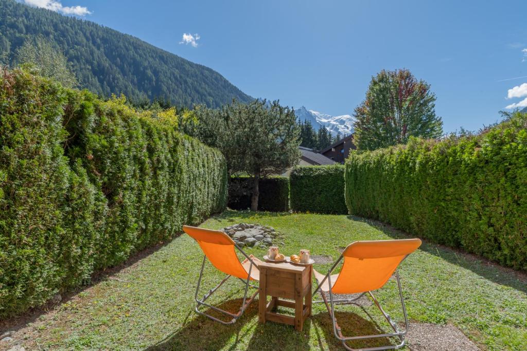 Hameau d'Argentière 3 - 2BR Garden w/ Mont Blanc views, Next to Slopes - Happy Rentals - 1
