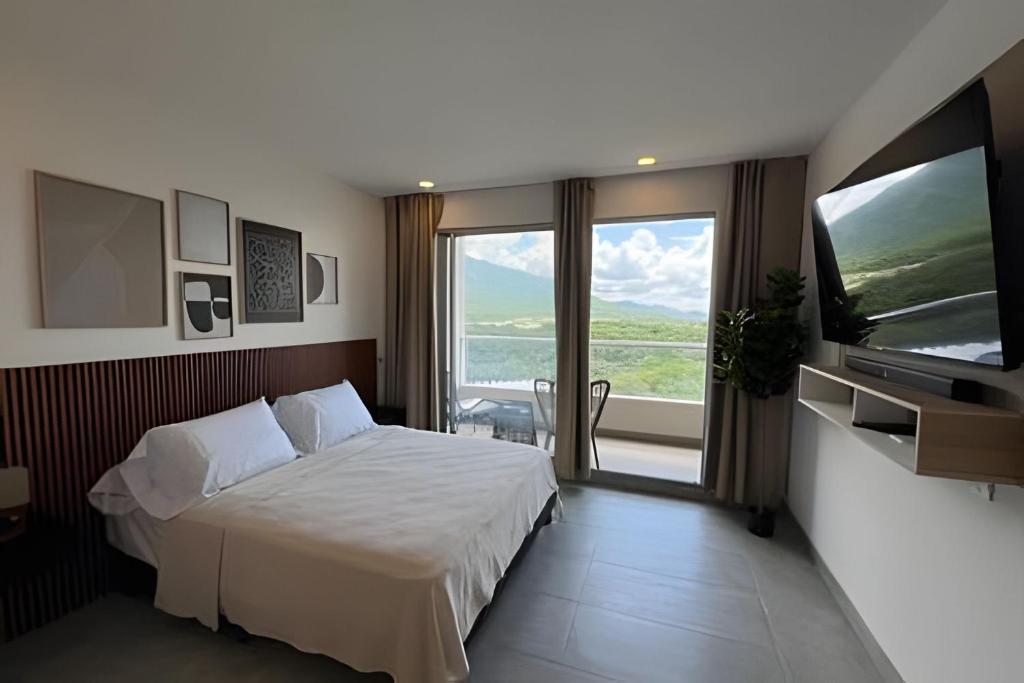 Apartamento con brisa, playa, arena y restaurante - 5