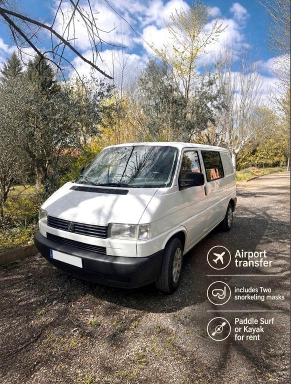Vintage Camper Van Flamenco Blanco - 4