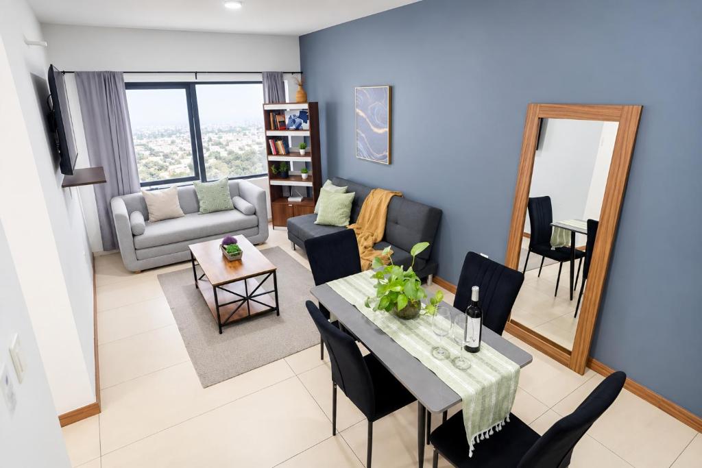 2 Rec, 4 camas, Colonia Americana, 2 baños, WiFi - 1