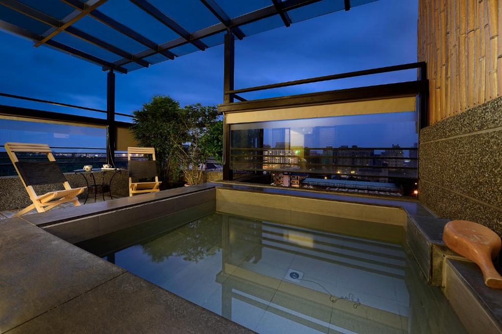 松語墅溫泉居 Pine Hot Spring, Ťiao-si