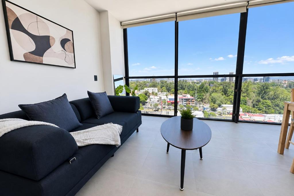 Loft en piso 12 con alberca y rooftop, Andares - 1