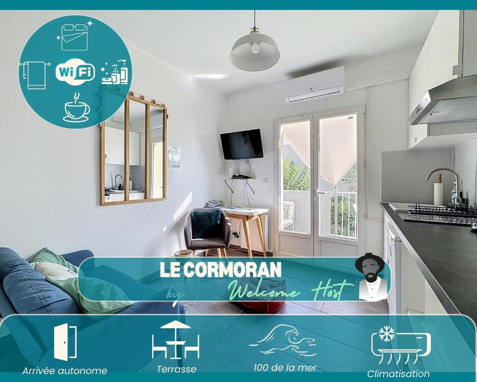 Le Cormoran, cosy vue mer. - 1