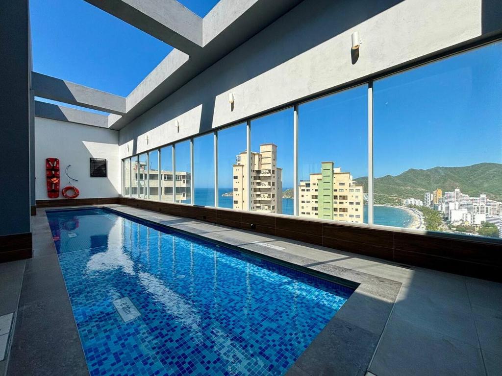 Fabuloso Apartamento Piso 17 En El Rodadero - 1
