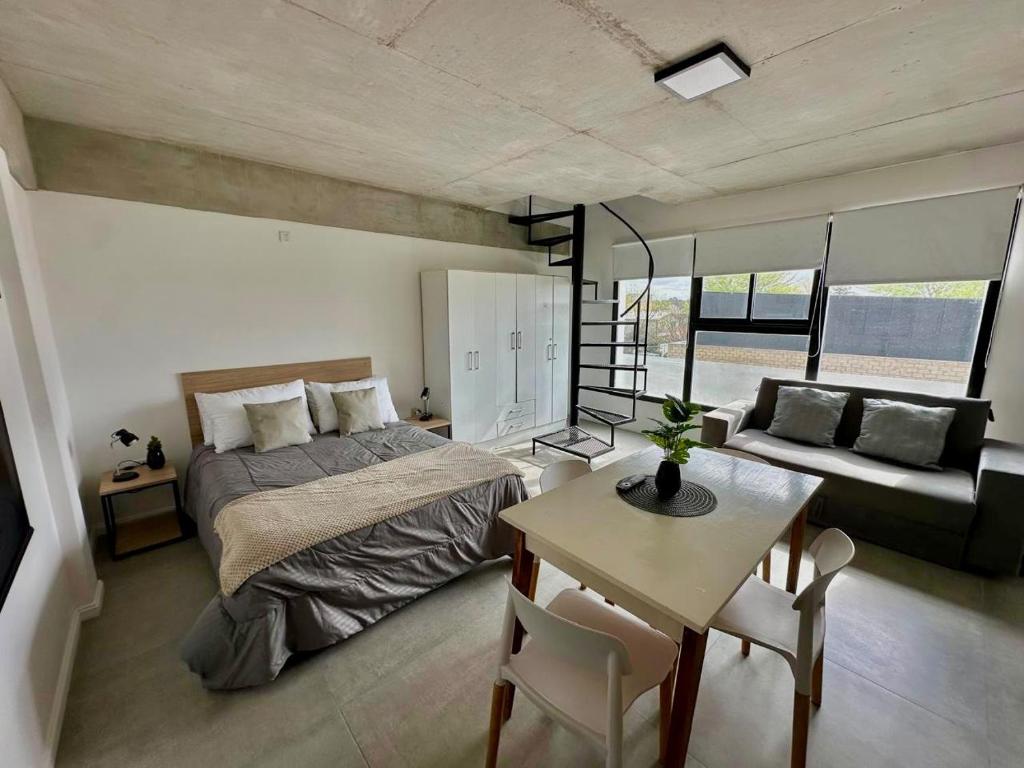 Monoambiente con terraza privada y cochera en Pinamar - 5