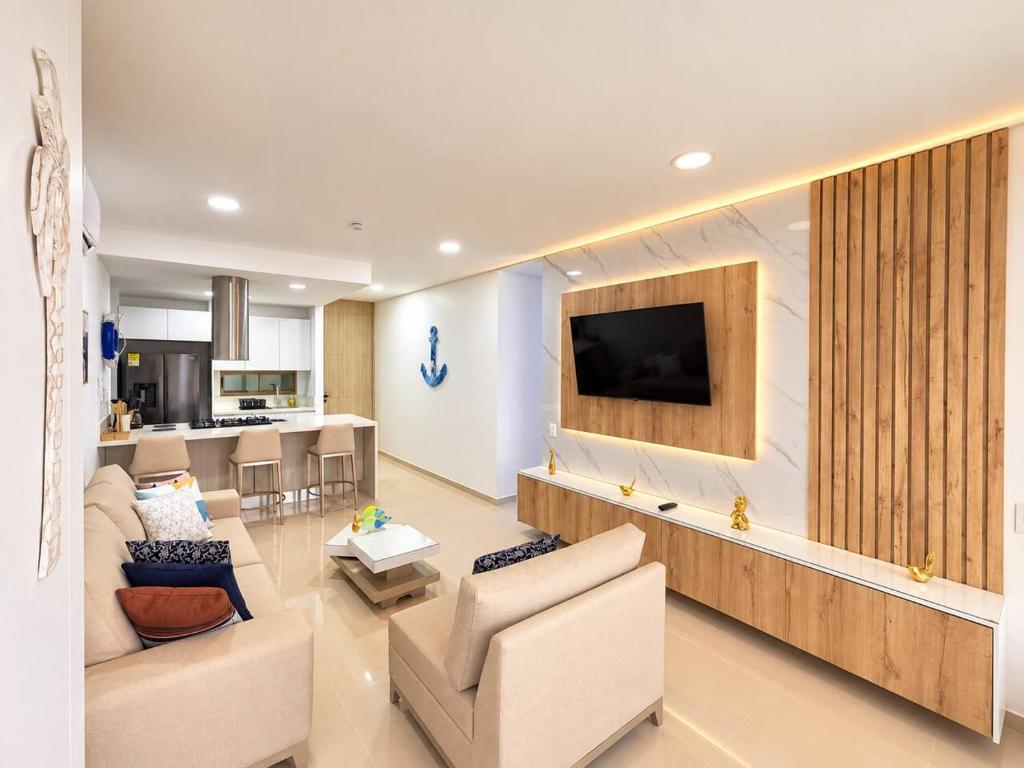 Lindo Apartamento en Club de Playa - 1