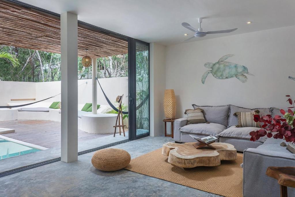 Tulum Villa 4BR Jacuzzi Private Pool Gated community - 2