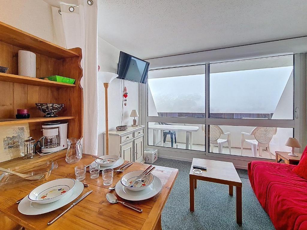 Studio lumineux, balcon sud, vue montagne - 3 pers. - 5