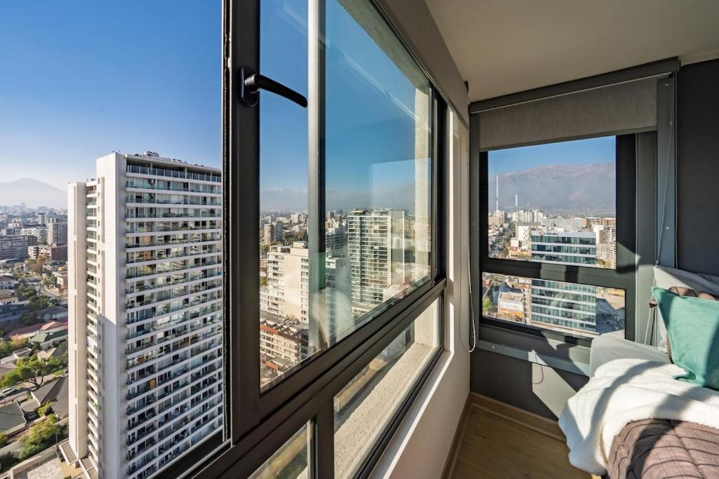 Ñuñoa 2 bedroom for 6 Parking Air Conditioning - 2