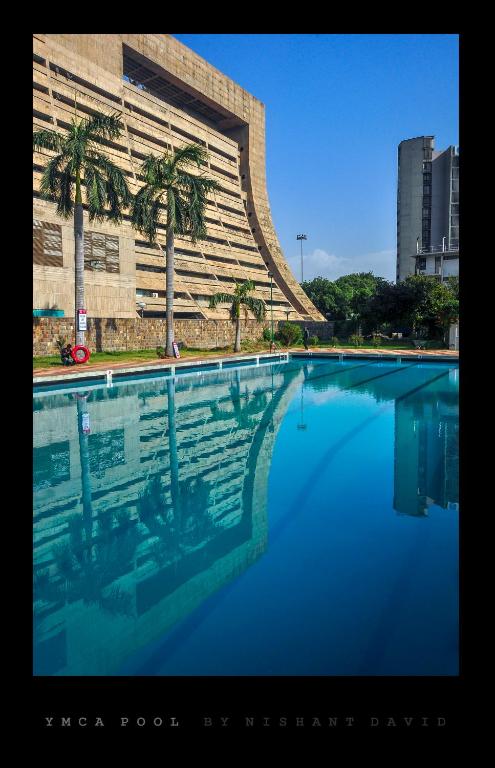 Swimming pool, New Delhi YMCA Tourist Hostel in New Delhi