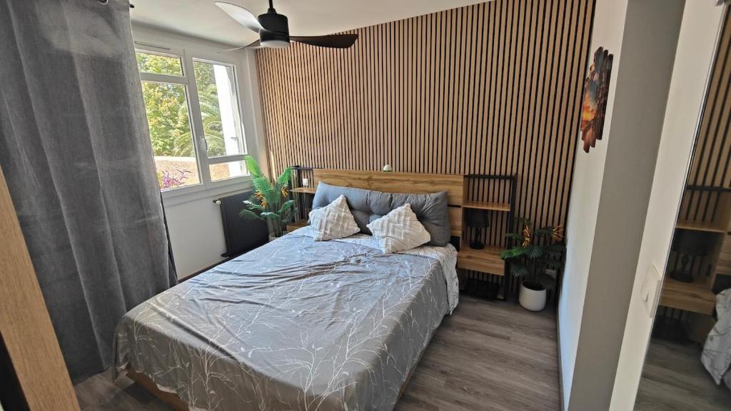 T2 au calme avec vue jardin et parking privé - 5