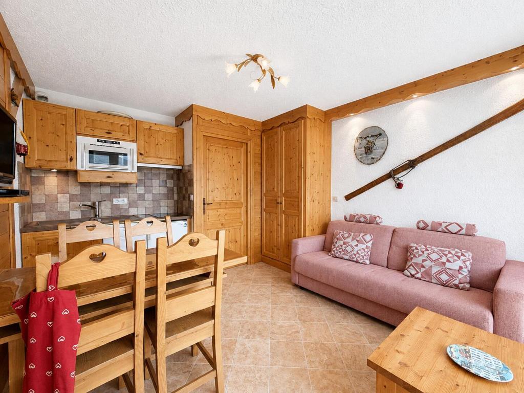 Résidence Pelvoux - Studio pour 3 personnes avec balcon exposé Sud MAE-2353 - 2