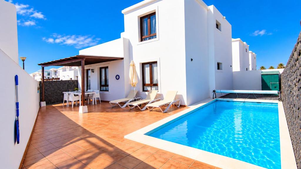 Playa Blanca Lanzarote Villa Clocló - Private heated pool, Wifi, private parking - 4