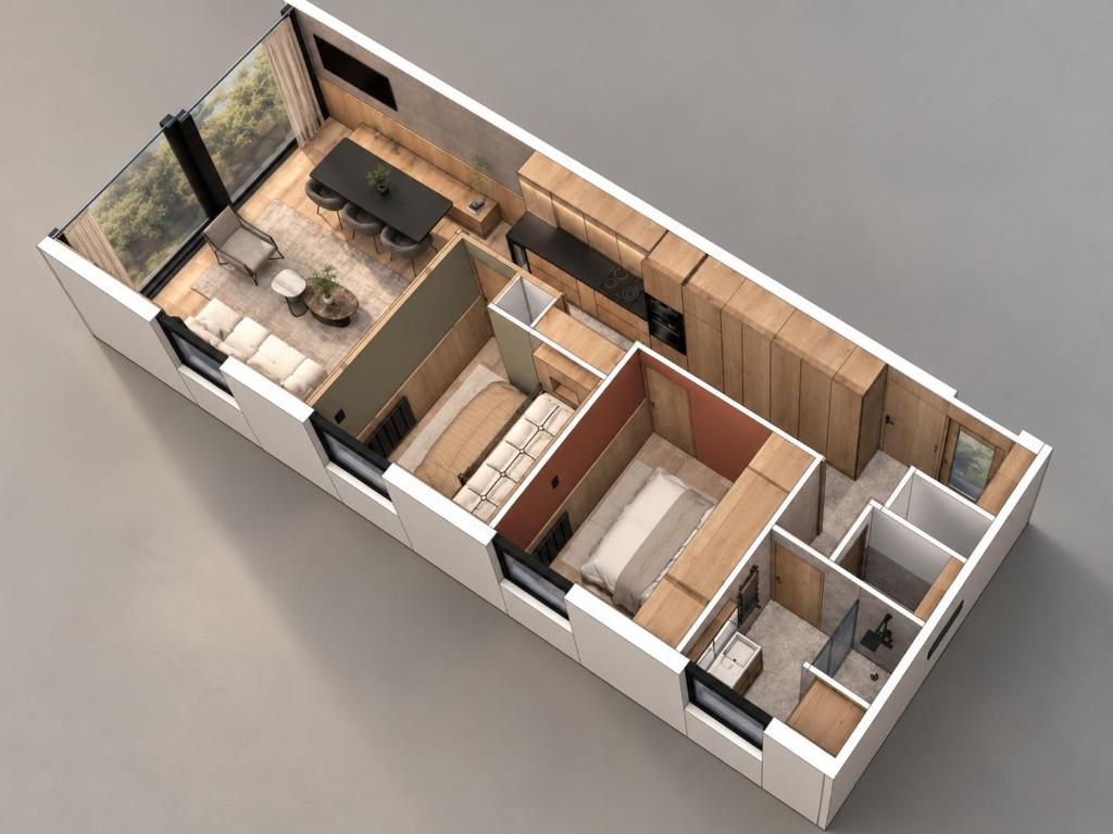 Appartement au centre, près des pistes, avec WIFI, jusqu'à 6 personnes - 3