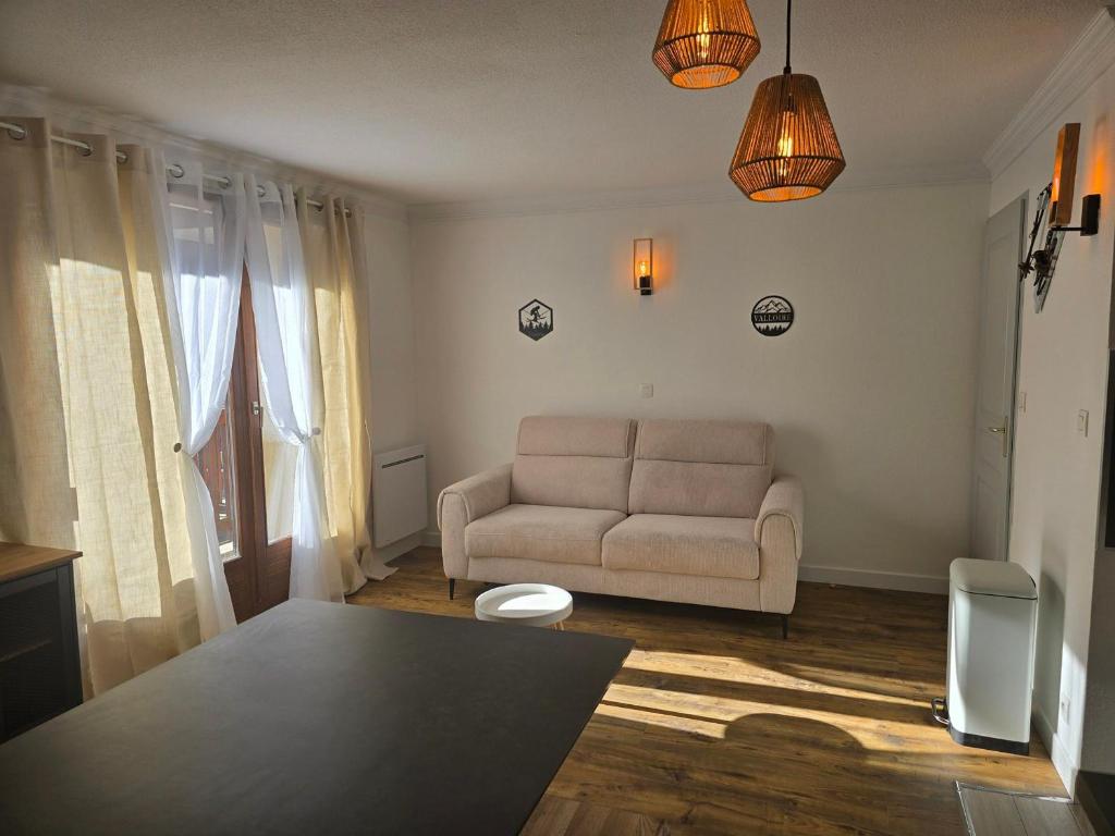 3 pièces 6 pers, 2 chambres, balcon sud - 2