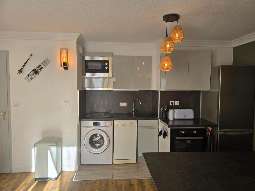 3 pièces 6 pers, 2 chambres, balcon sud - 5