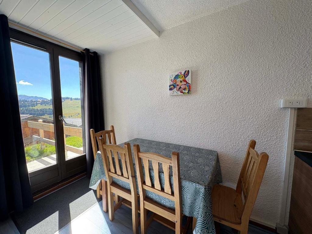 Studio cabine cosy vue sur pistes - 4 pers. - 5