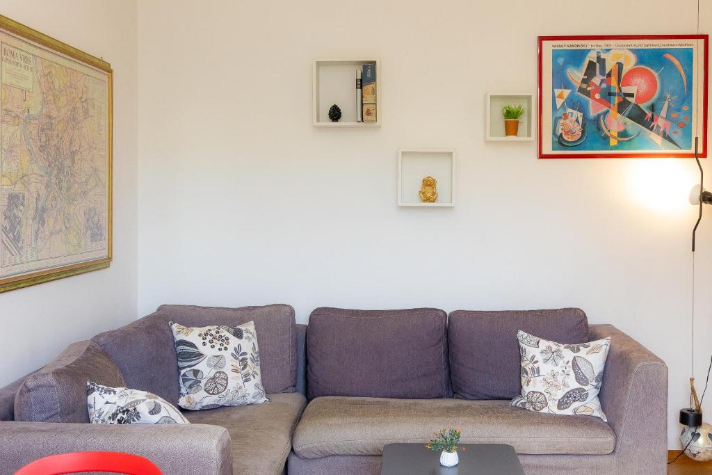Mazzini Balcony by Rental in Rome - 2