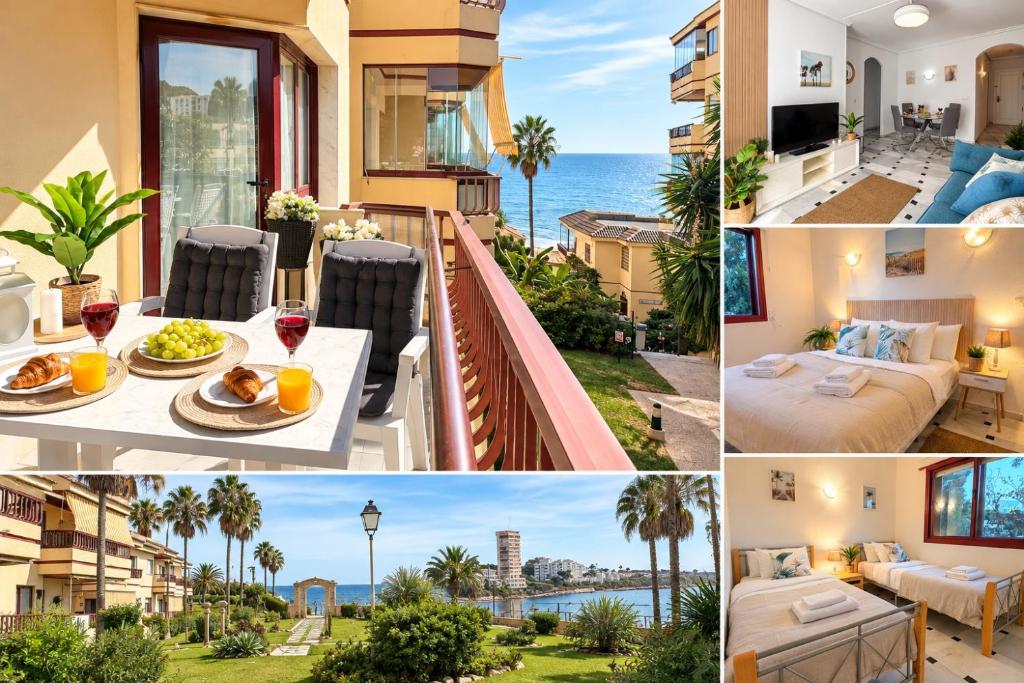 Riviera del Sol Seafront Apartment with Sea View, Terrace, Pool - 1