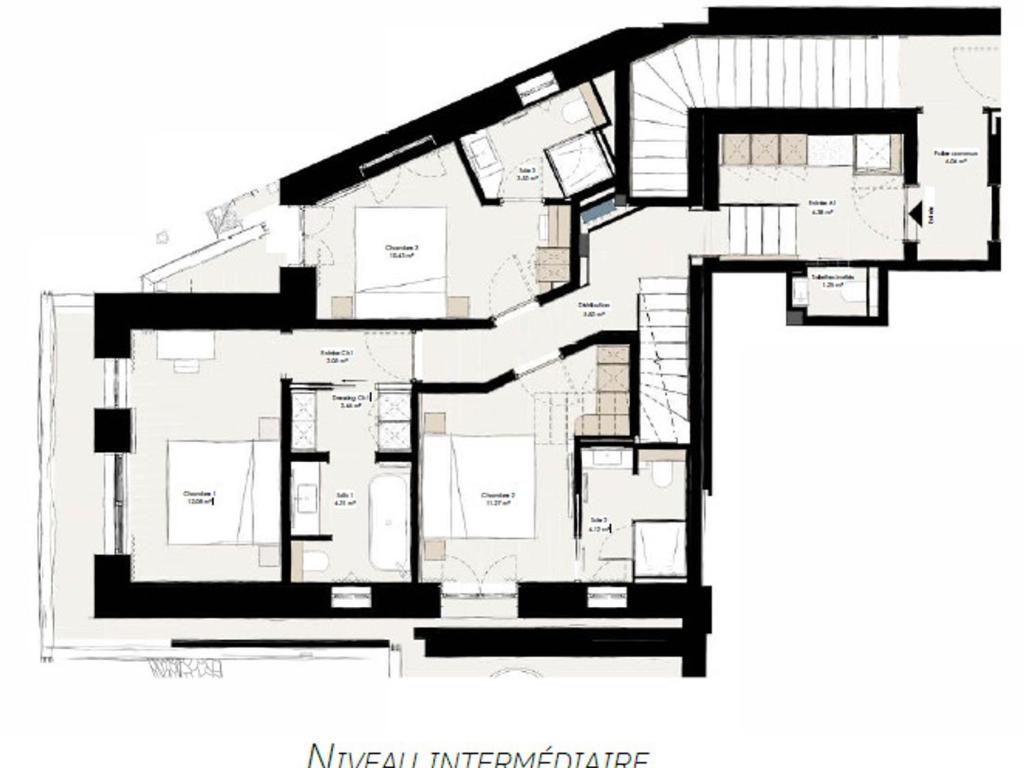 Appartement de luxe avec parking - 6 pers. - 3
