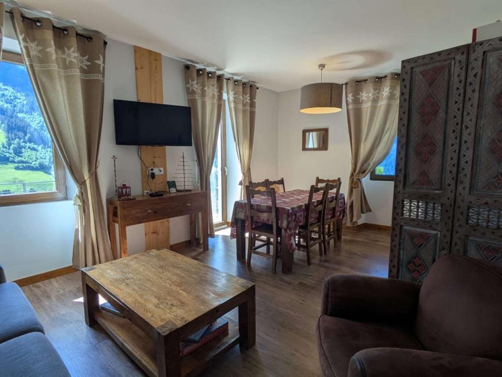 Appartement cosy vue Mont-Blanc - 6 pers. - 1