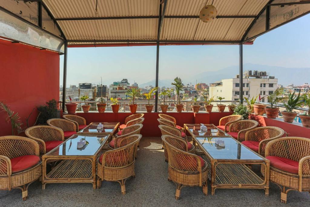 Balcony/terrace, Jay Suites in Kathmandu