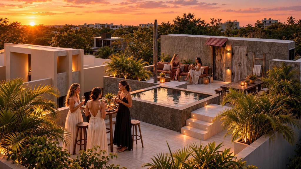 Majestic 5BR Villa - Rooftop Jacuzzi and Concierge in Tulum - 2
