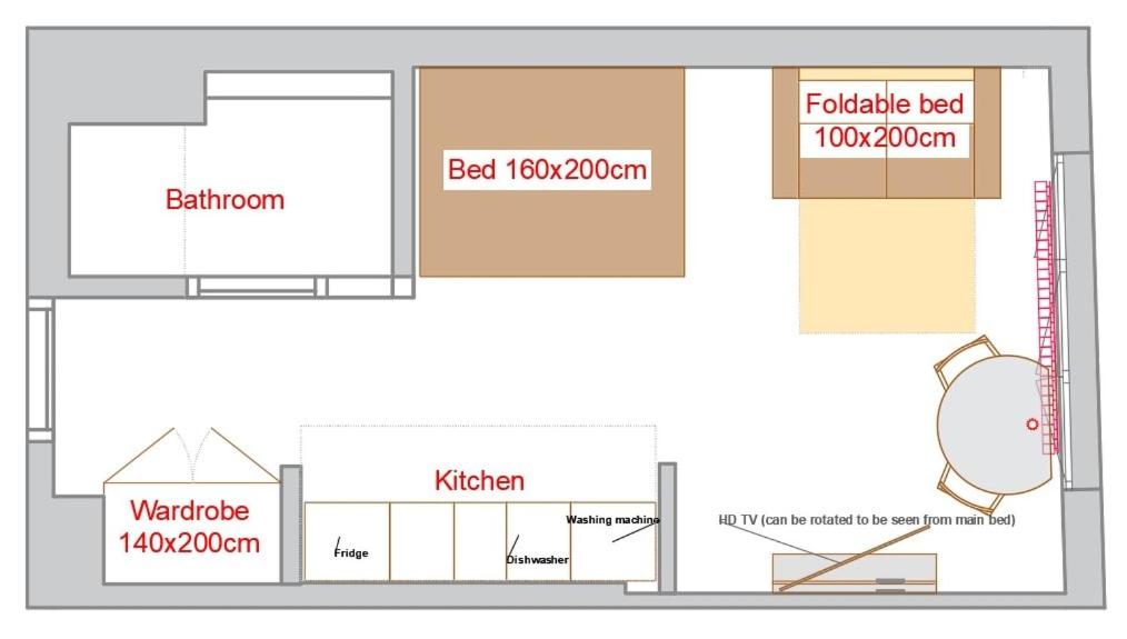 Danube River View Lounge 3 with Garage, K-District - 4