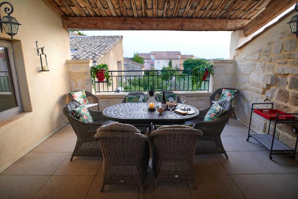 Historic Uzes Townhouse Balcony and Terrace - 1
