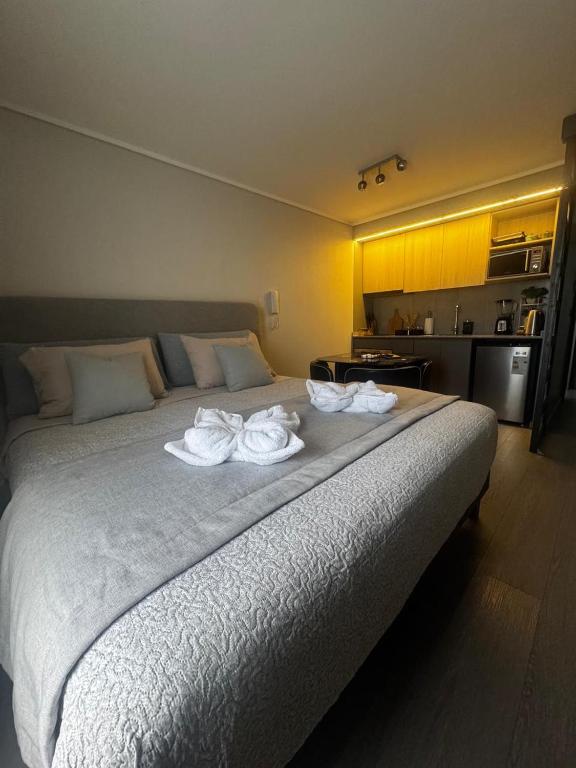 Departamento a pasos del Movistar con cama king - 2