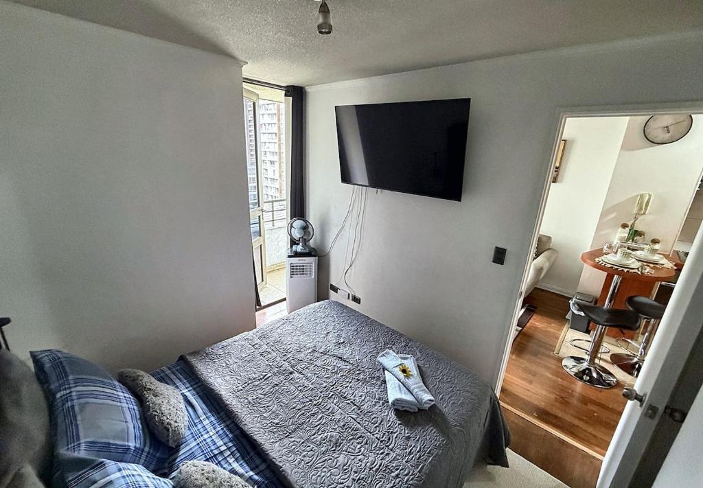Apartment with AC Terrace Metro Lines 2 y 3 y 5 Tourism Work - 5