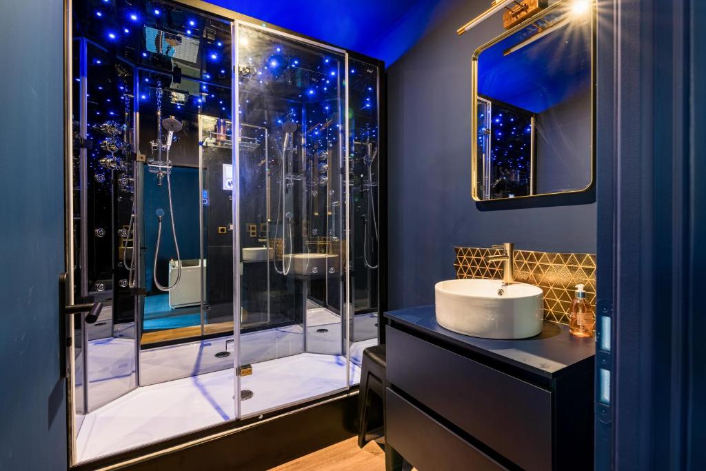 Suite Balneothérapie Hammam Bleue et Or - 5