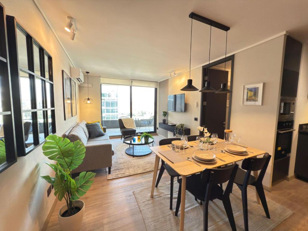 HOM 2bed with breakfast and terrace floor 10 Alto LasCondes - 5