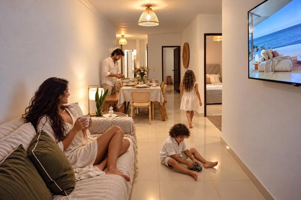 apartamento para 10 con terraza en el centro playa - 1