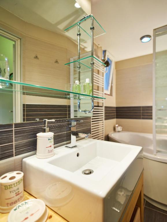 Studio Apartment Green Wall photo