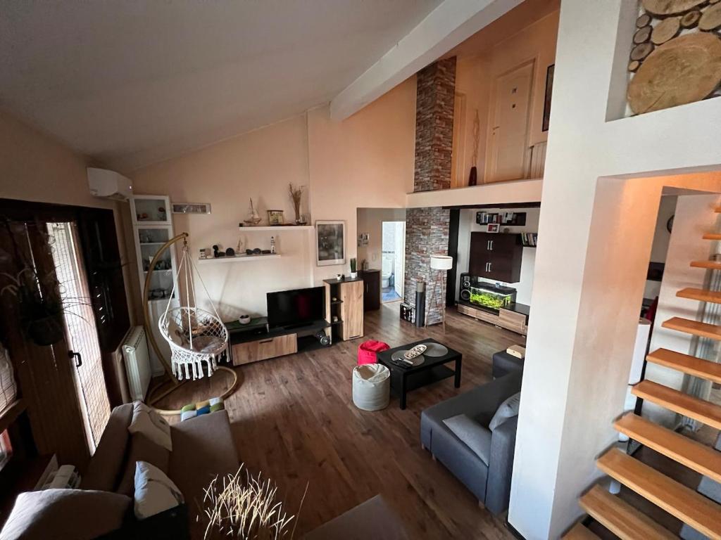 Cozy open space, 2 level flat 100m2 - 1