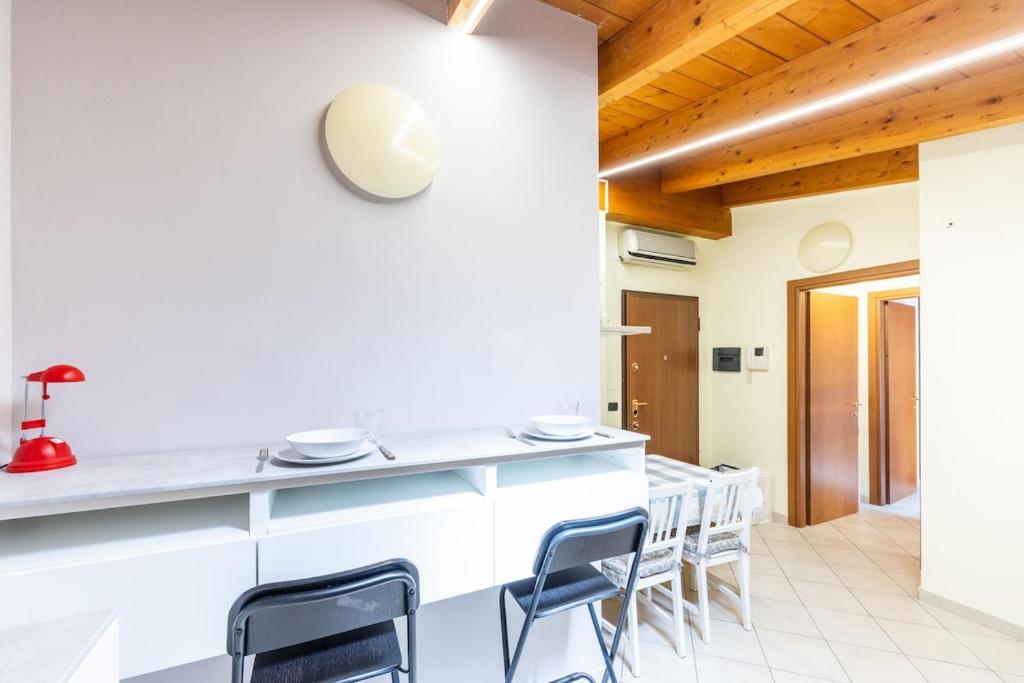 Attico per 4 persone, AC, Wi-Fi, Milano Centrale 15 min - 2