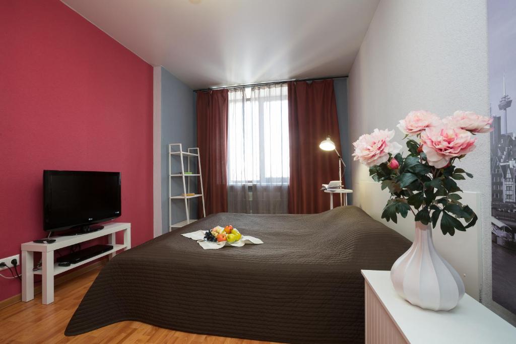 Guestroom, EtazhiDaily at Belinskogo Central in Yekaterinburg