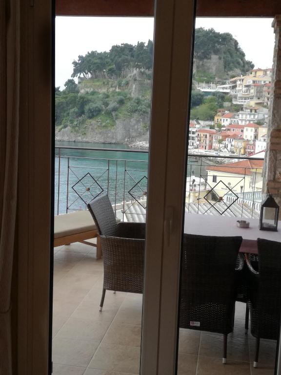 Balcony/terrace, Petros Penthouse in Parga