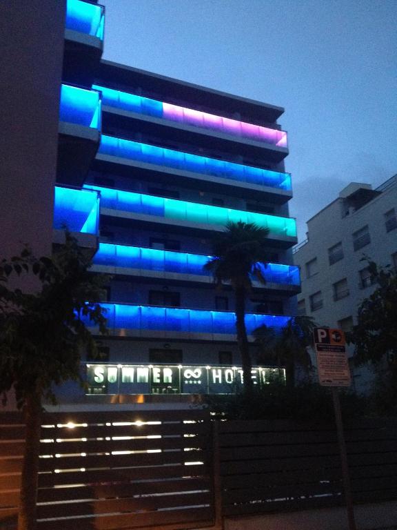 Summer Hotel — Hotel building in Calella, Catalonia